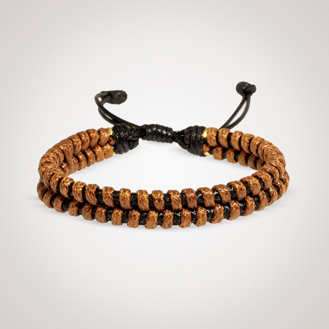 Pulsera Anaconda en cuero de víbora