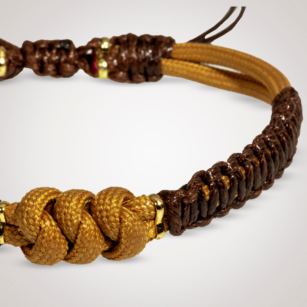 Pulsera Apolo en cuero de víbora