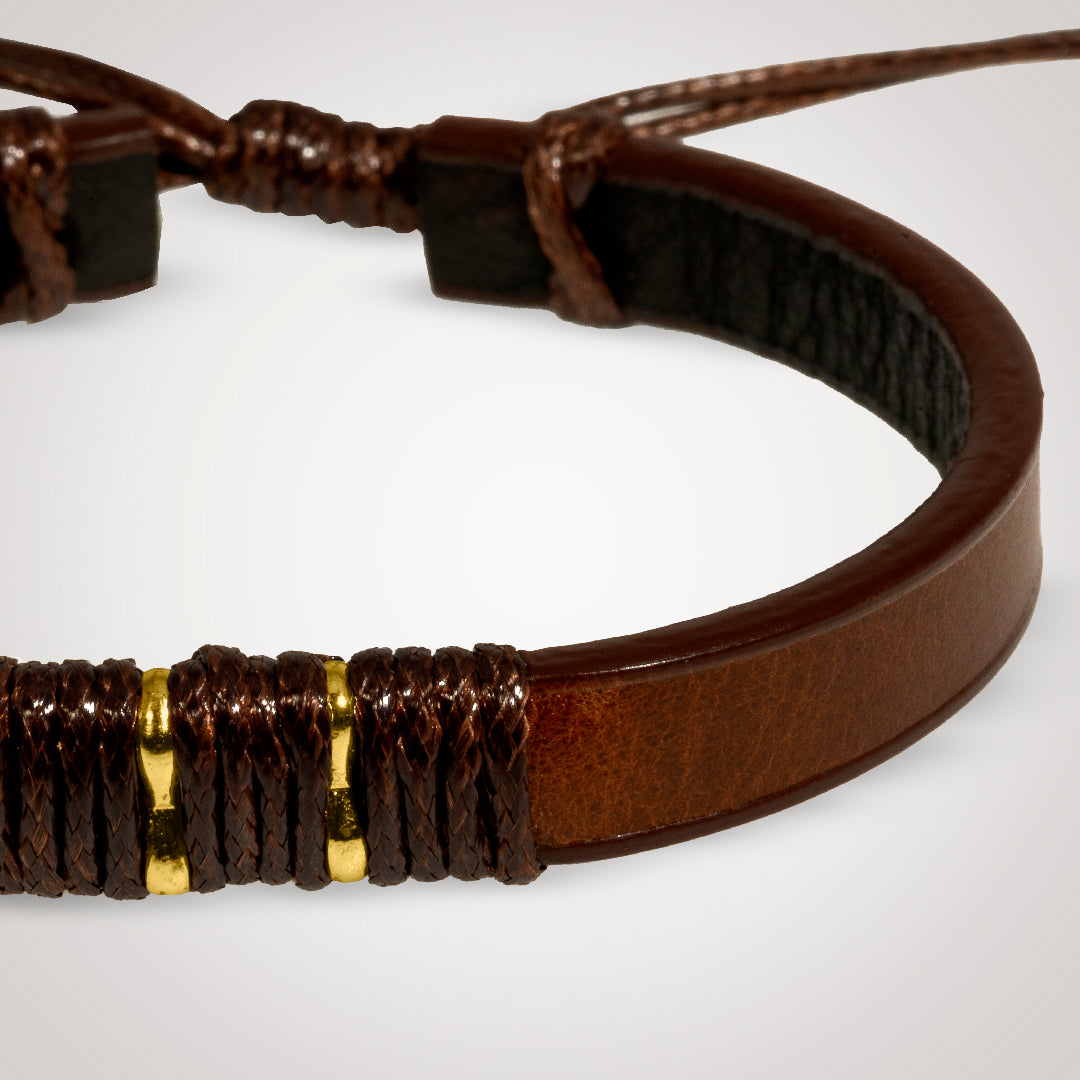 Pulsera Blake en cuero genuino