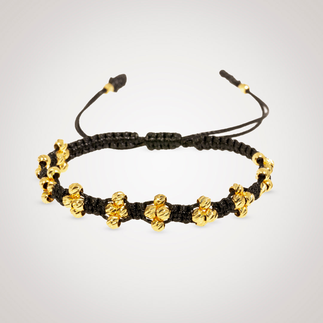 Pulsera Clover Gold en oro de 18K