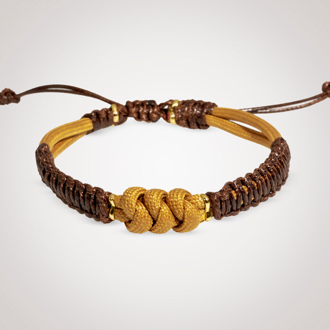 Pulsera Apolo en cuero de víbora