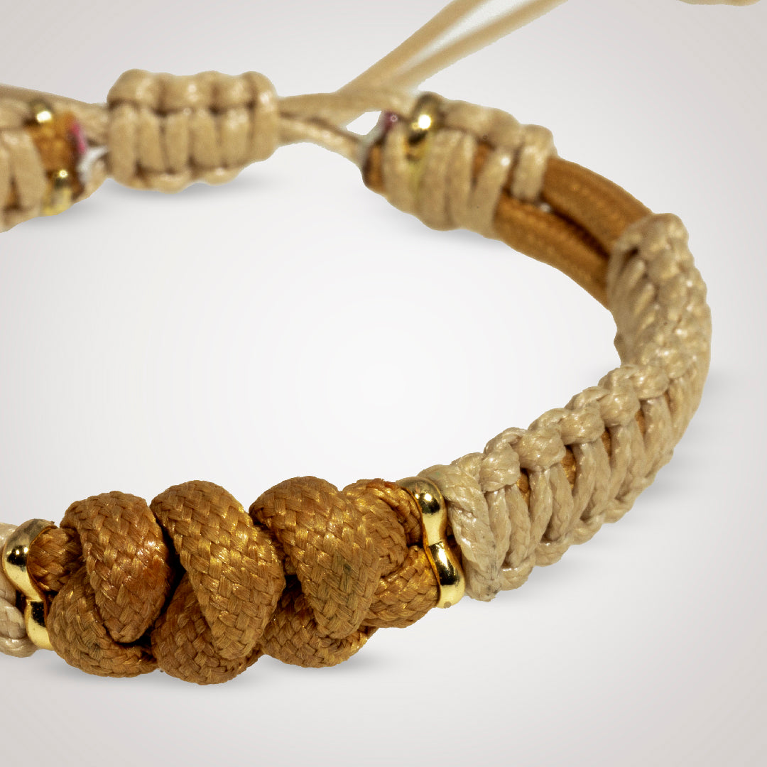 Pulsera Apolo en cuero de víbora